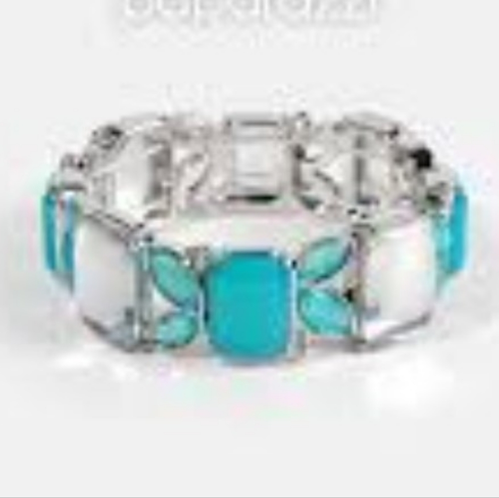 Turquoise and Silver Bracelet